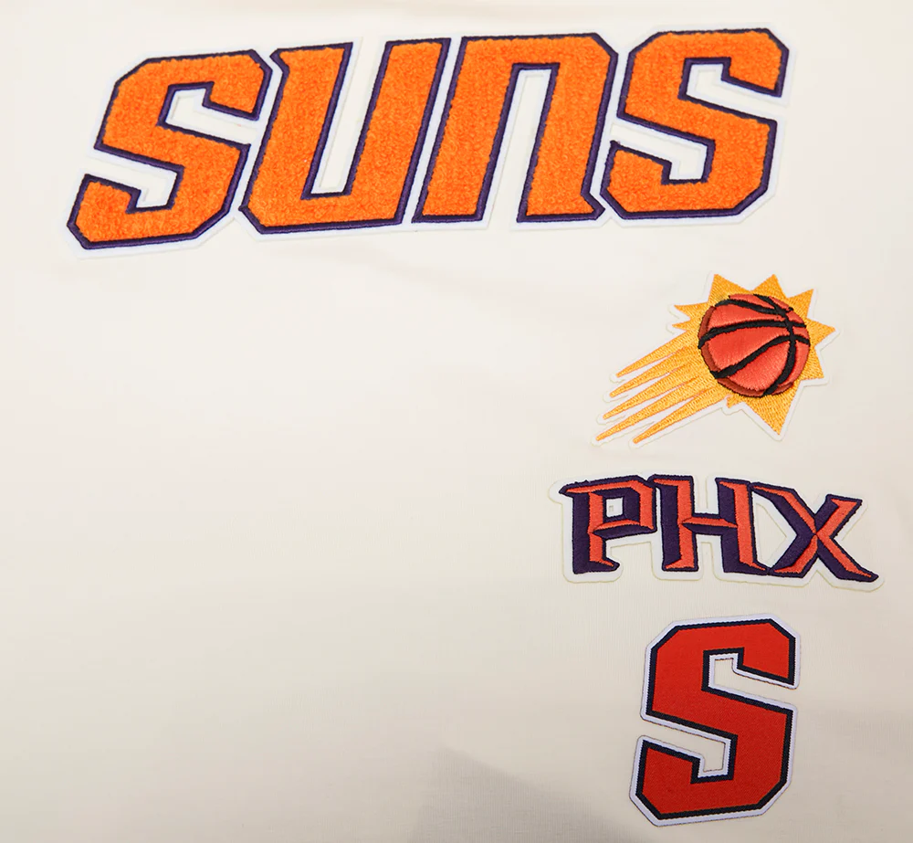 NBA PHOENIX SUNS RETRO CLASSIC WOMEN'S BOXY TEE (EGGSHELL) - Image 5