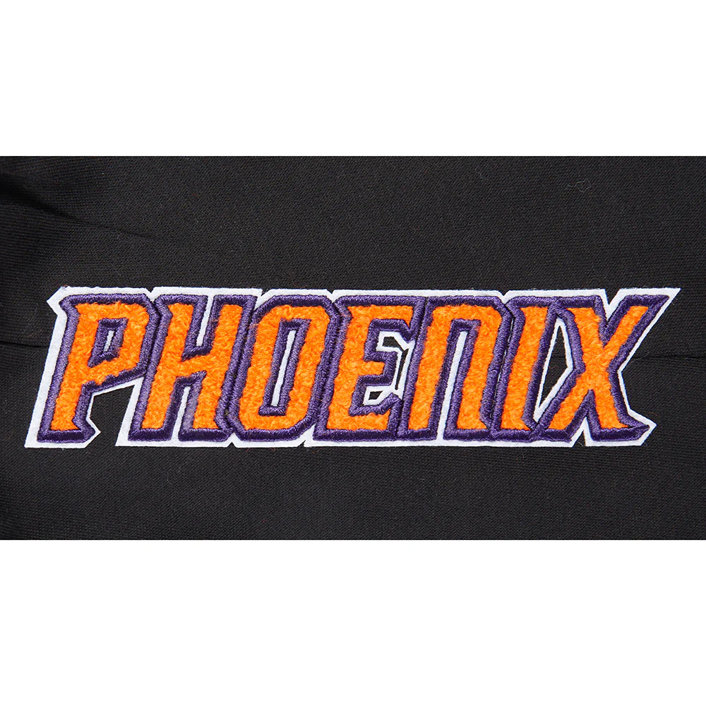 NBA PHOENIX SUNS CLASSIC BIG BOYS FLEECE SWEATPANT (BLACK) - Image 7