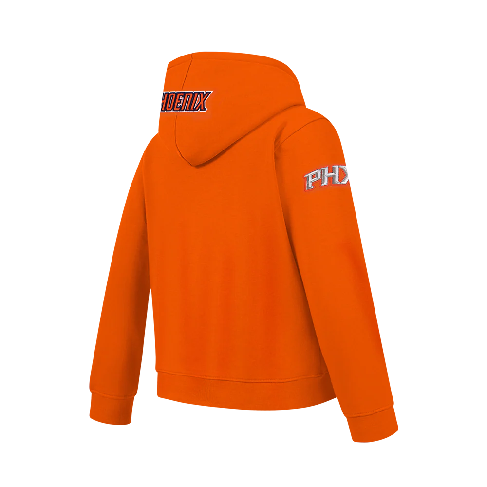 NBA PHOENIX SUNS CLASSIC BIG BOYS FLC PO HOODIE (ORANGE) - Image 4