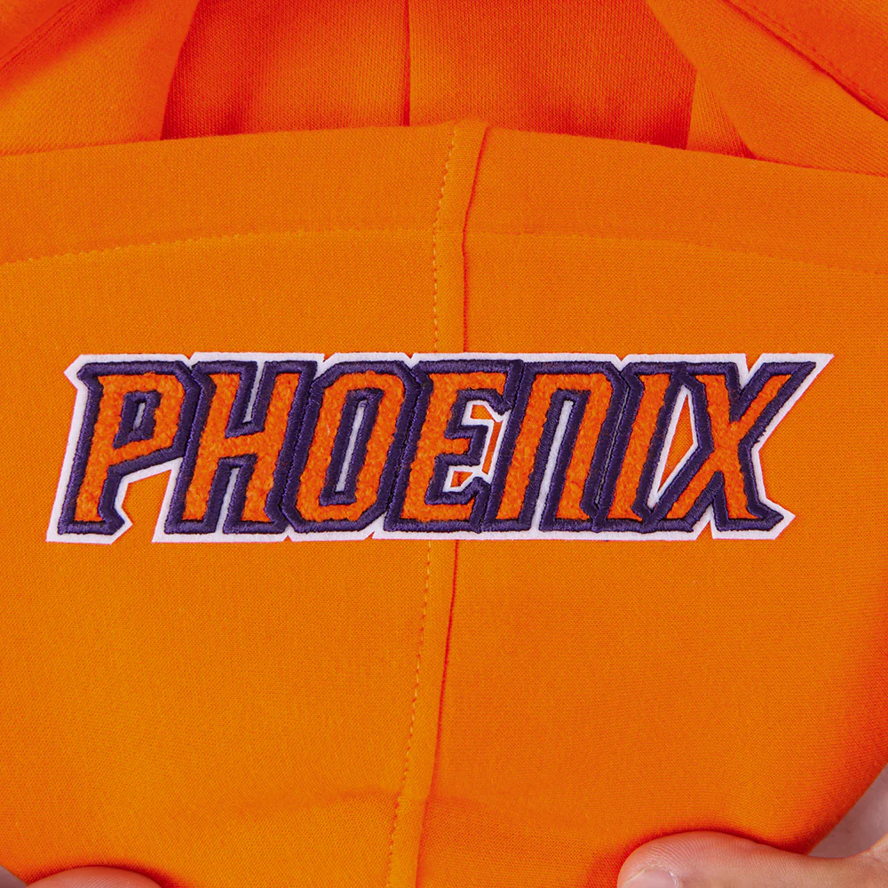 NBA PHOENIX SUNS CLASSIC BIG BOYS FLC PO HOODIE (ORANGE) - Image 8