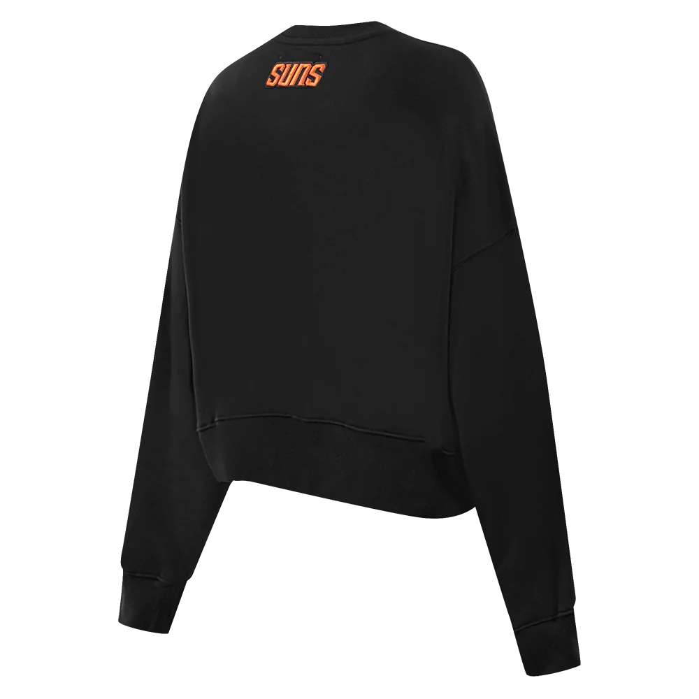 NBA PHOENIX SUNS CLASSIC WOMEN'S CREWNECK (BLACK) - Image 3