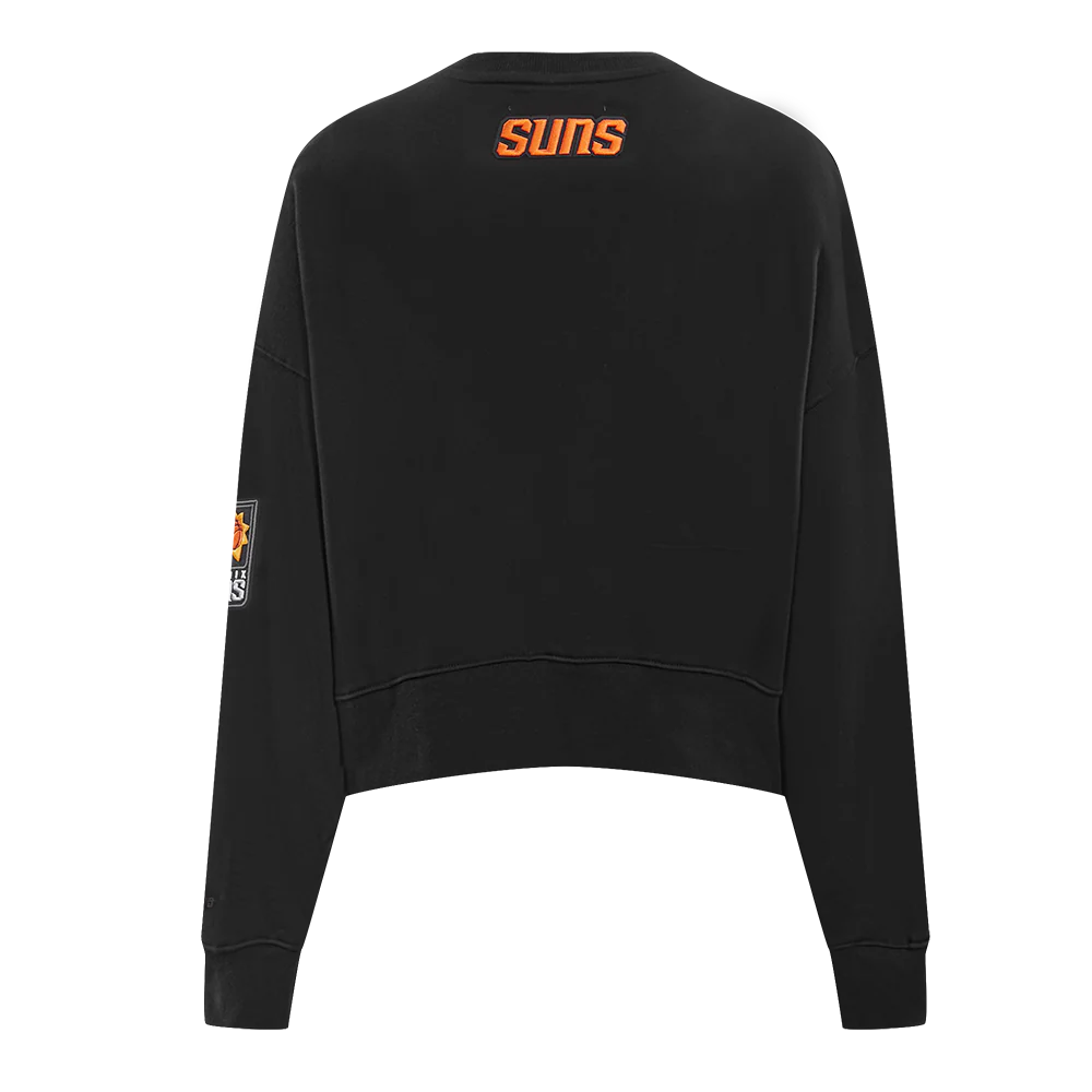 NBA PHOENIX SUNS CLASSIC WOMEN'S CREWNECK (BLACK) - Image 4