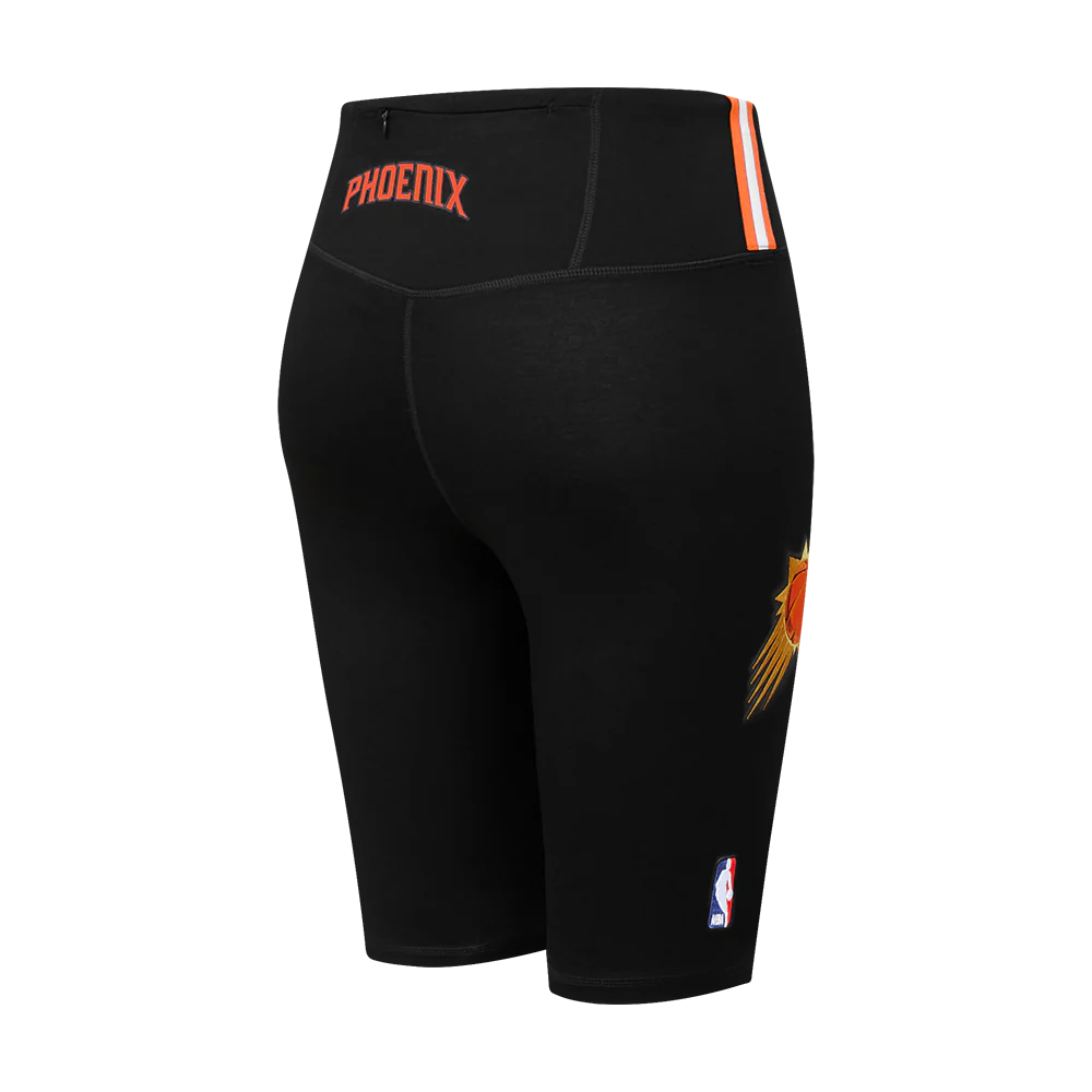 NBA PHOENIX SUNS CLASSIC WOMEN'S COTTON BIKE SHORT (BLACK) - Image 3