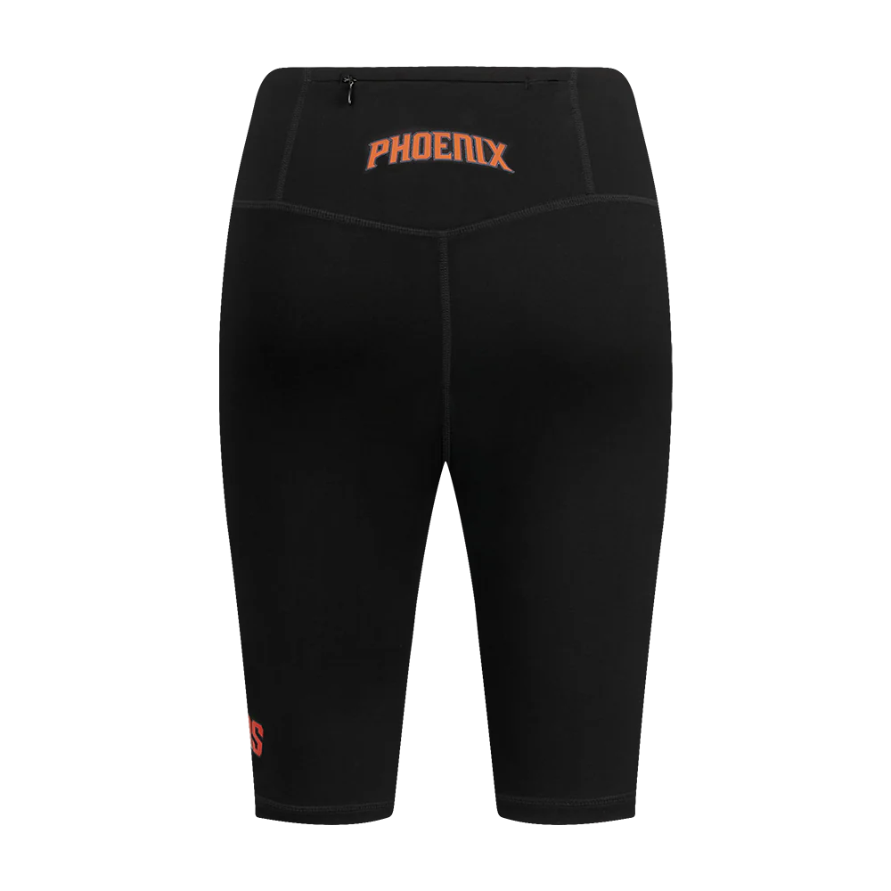 NBA PHOENIX SUNS CLASSIC WOMEN'S COTTON BIKE SHORT (BLACK) - Image 4