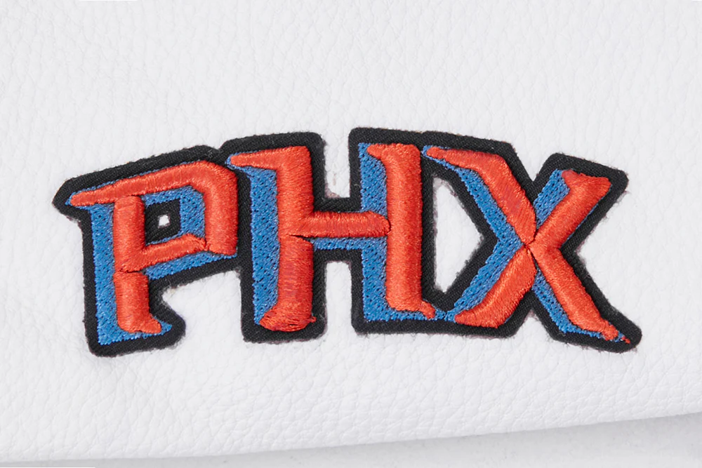 NBA PHOENIX SUNS CLASSIC WOOL WOMEN'S VARSITY JACKET (BLACK/WHITE) - Image 8