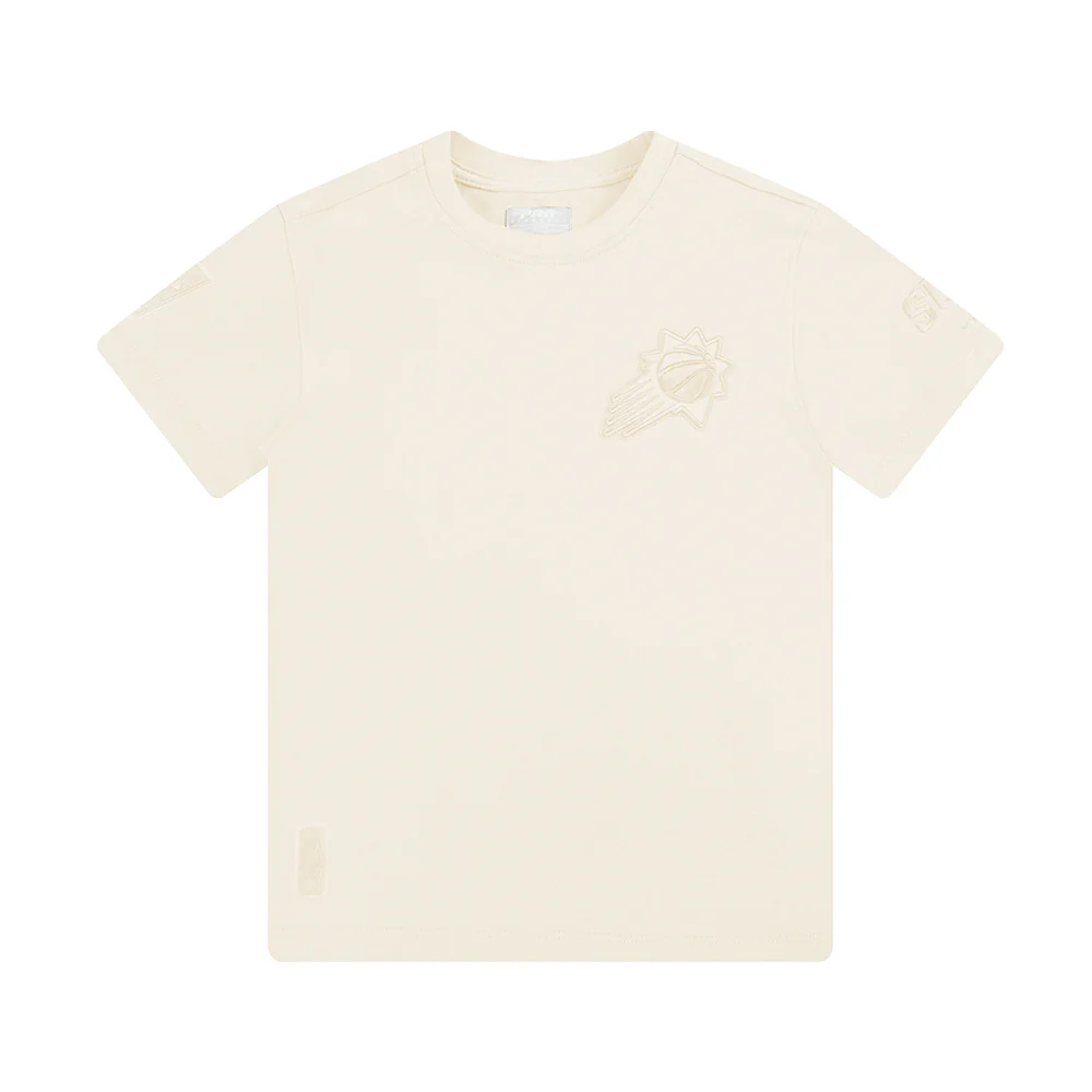 NBA PHOENIX SUNS NEUTRAL LITTLE BOYS SHORT SLEEVE TEE (EGGSHELL) - Image 3