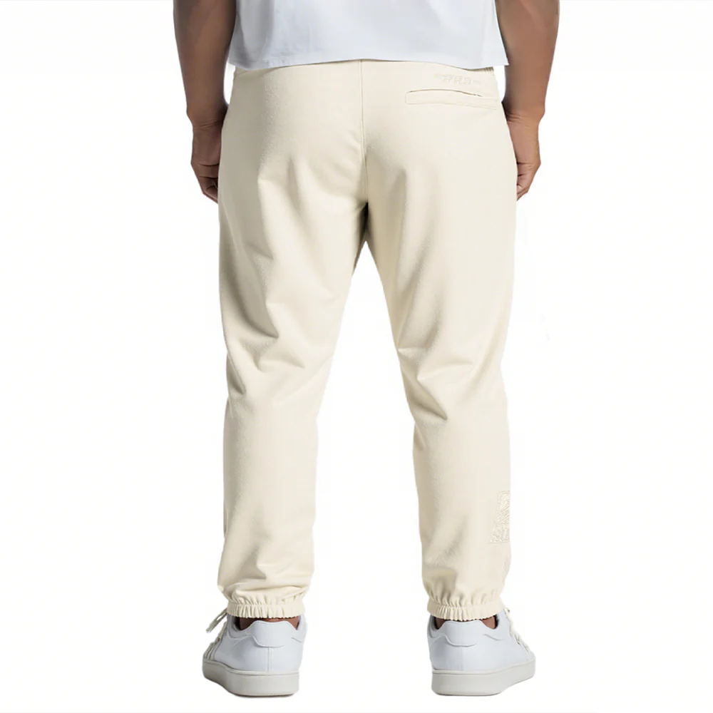 NBA PHOENIX SUNS NEUTRAL LITTLE BOYS FLEECE SWEATPANT (EGGSHELL) - Image 2