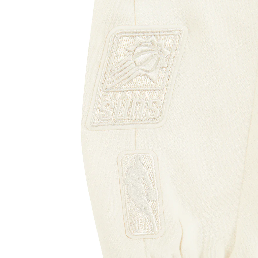 NBA PHOENIX SUNS NEUTRAL LITTLE BOYS FLEECE SWEATPANT (EGGSHELL) - Image 7