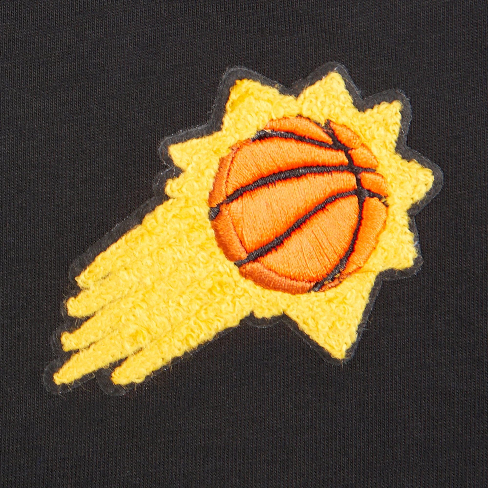 NBA PHOENIX SUNS CLASSIC LITTLE GIRLS SHORT SLEEVE BOXY TEE (BLACK) - Image 7