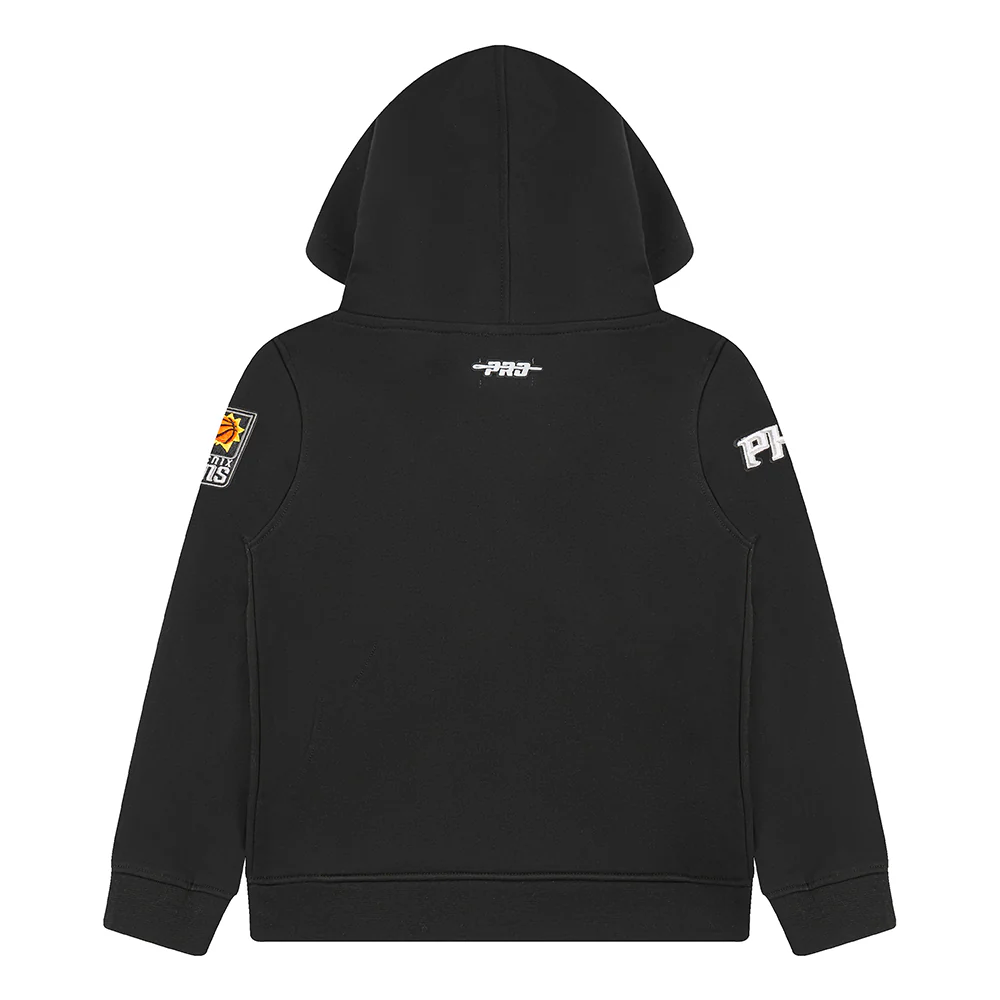 NBA PHOENIX SUNS CLASSIC TODDLER BOYS FLEECE PULLOVER HOODIE (BLACK) - Image 4
