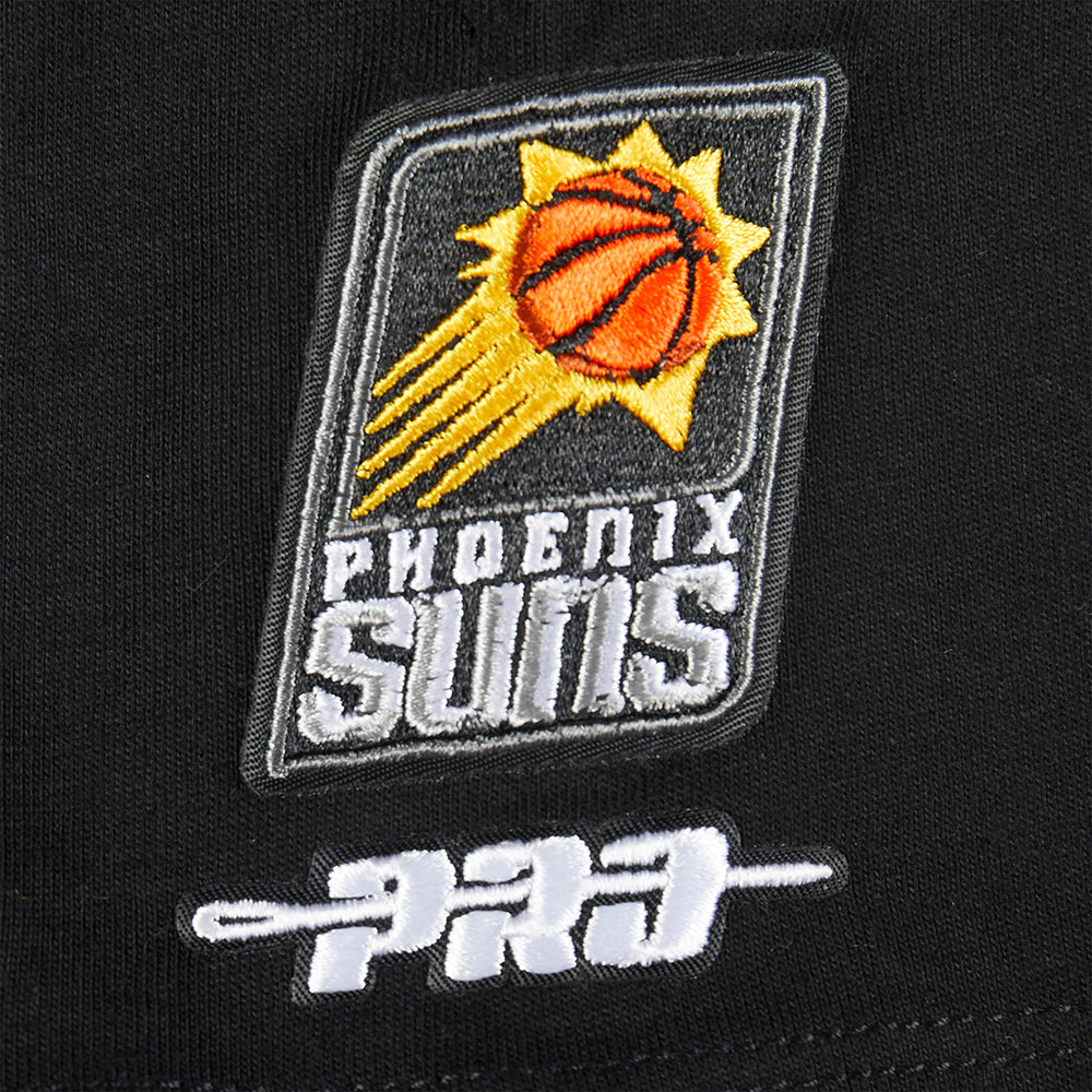 NBA PHOENIX SUNS CLASSIC TODDLER GIRLS SHORT SLEEVE BOXY TEE (BLACK) - Image 6
