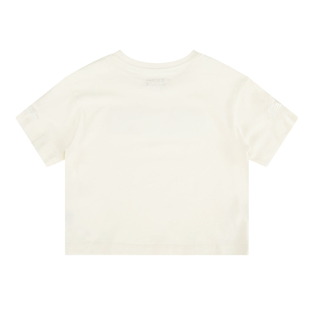 NBA PHOENIX SUNS NEUTRAL TODDLER GIRLS SHORT SLEEVE BOXY TEE (EGGSHELL) - Image 4