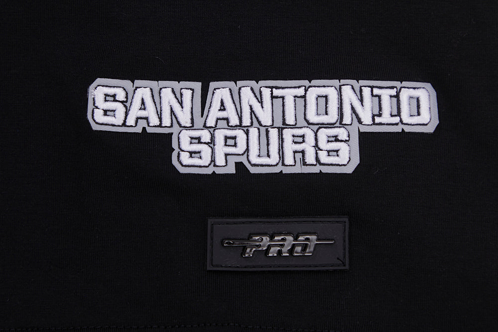 NBA SAN ANTONIO SPURS FASTLANE MEN'S S/S TEE (BLACK) - Image 5