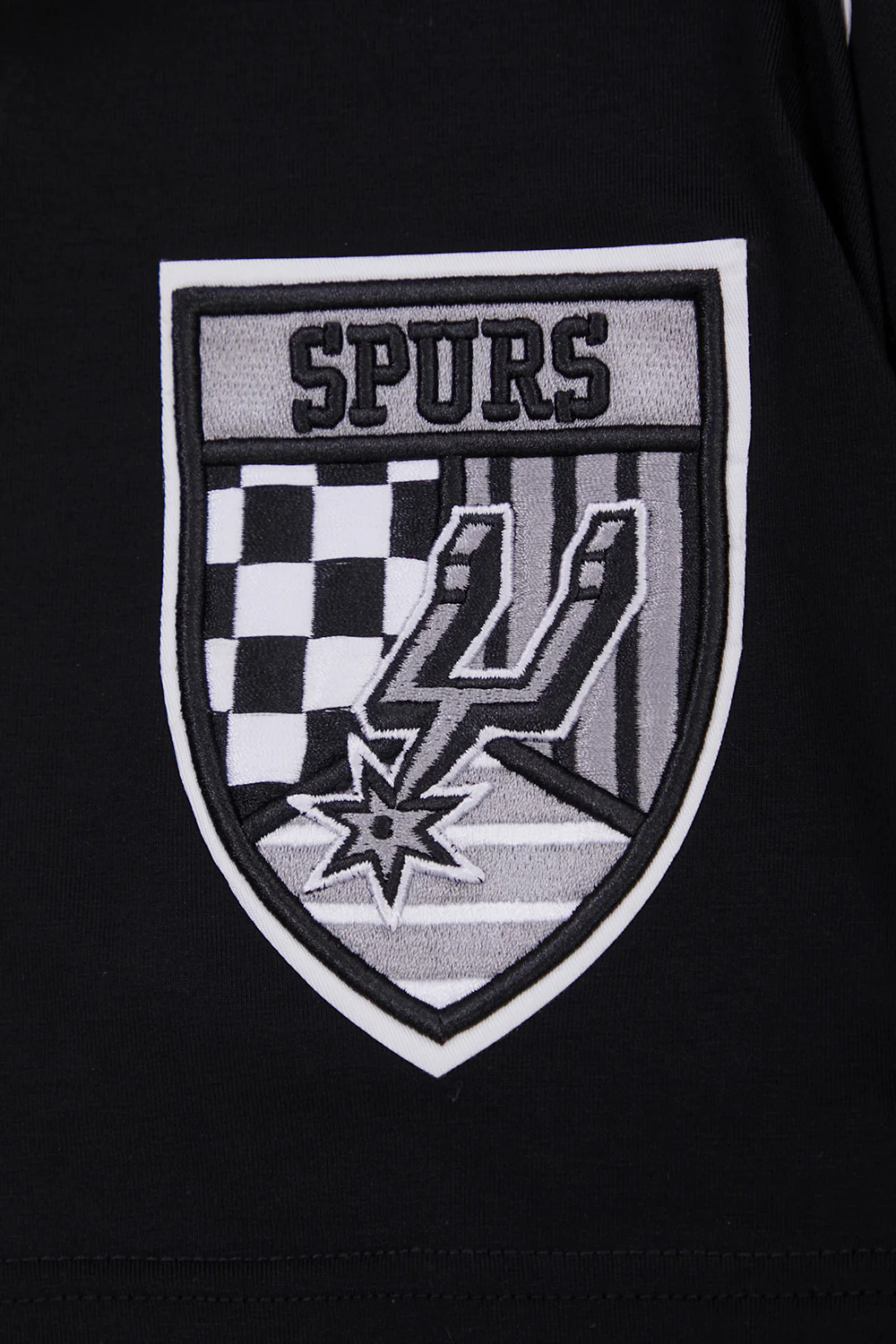 NBA SAN ANTONIO SPURS FASTLANE MEN'S S/S TEE (BLACK) - Image 6