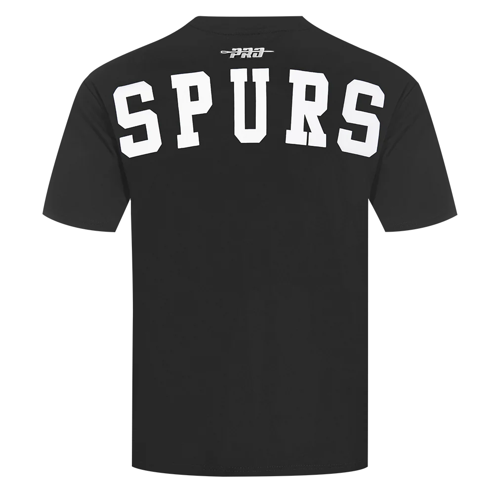 NBA SAN ANTONIO SPURS WINGSPAN MEN'S S/S TEE (BLACK) - Image 5
