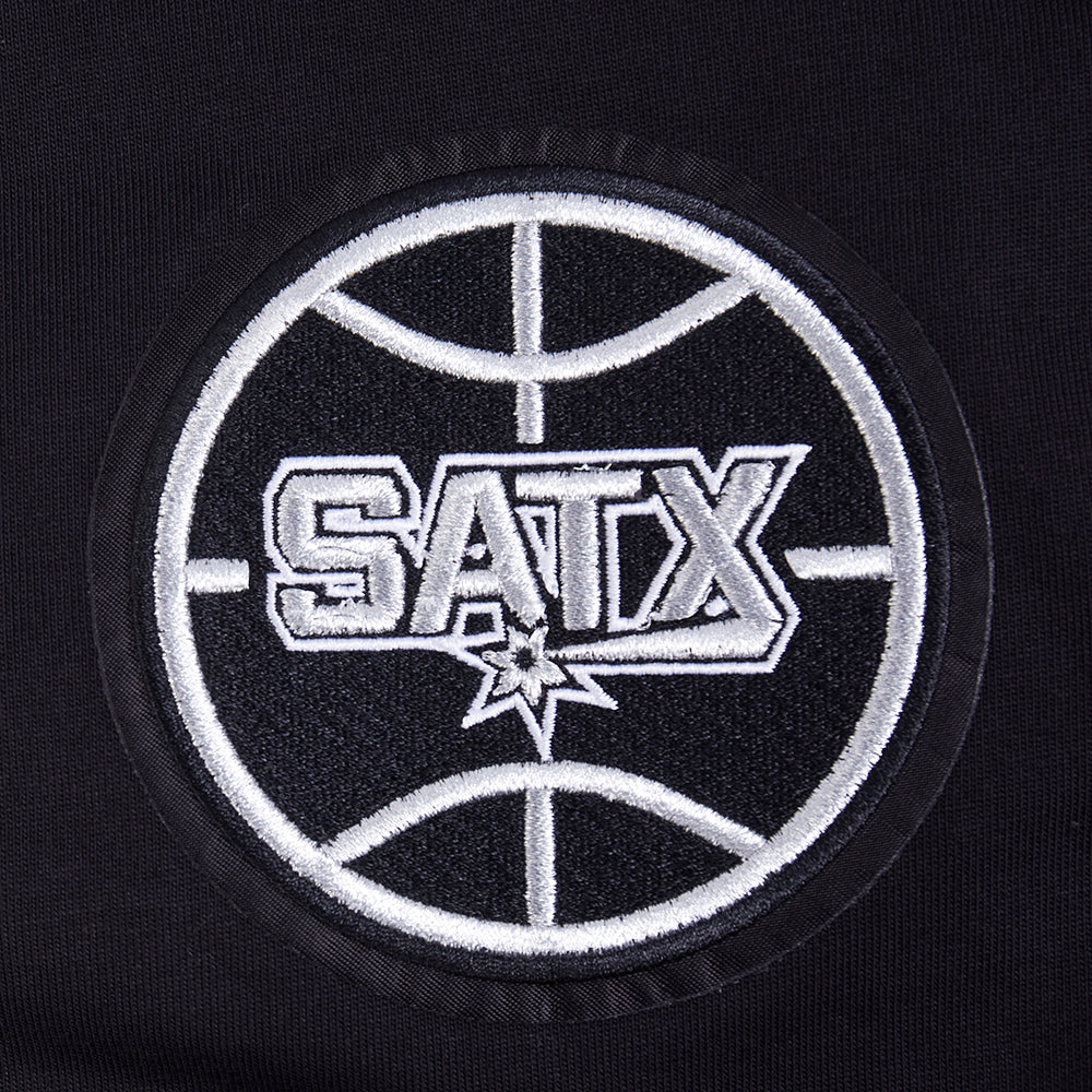 NBA SAN ANTONIO SPURS WINGSPAN MEN'S S/S TEE (BLACK) - Image 7
