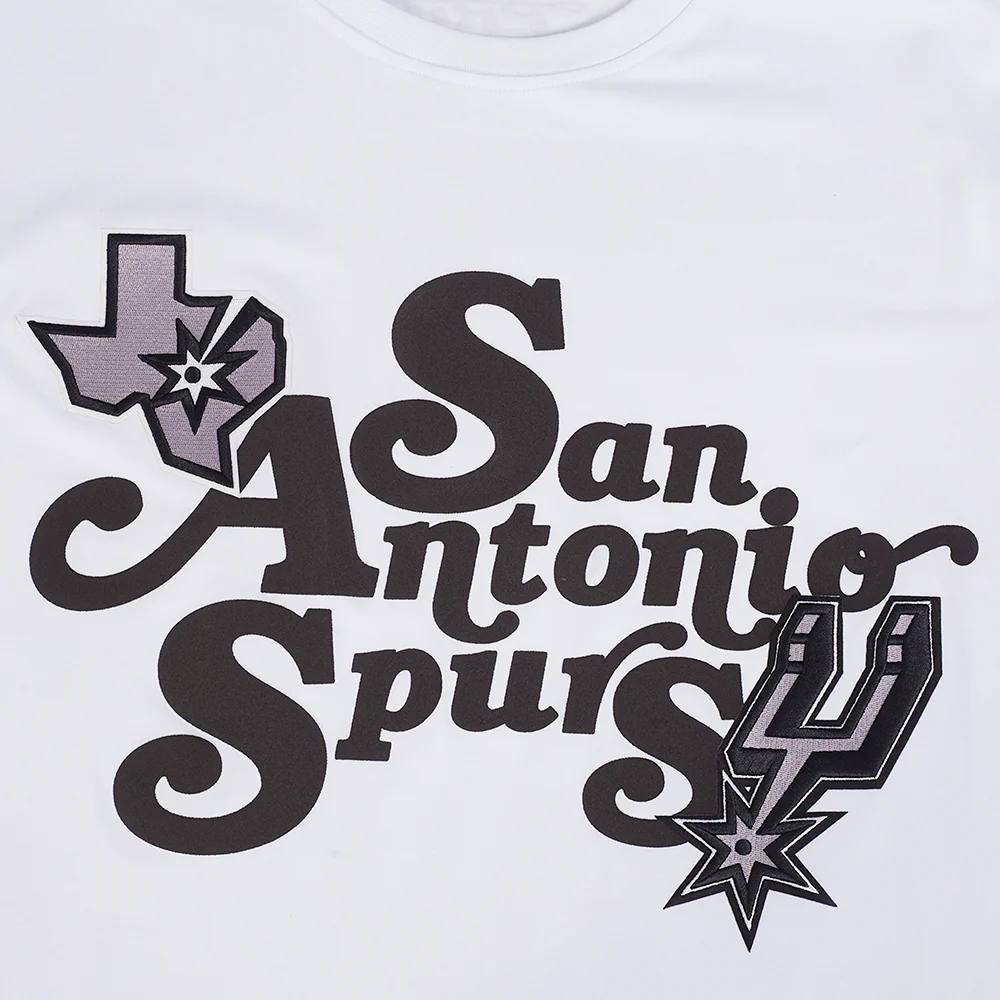 NBA SAN ANTONIO SPURS SOUVENIR MEN'S SJ TEE (WHITE) - Image 5