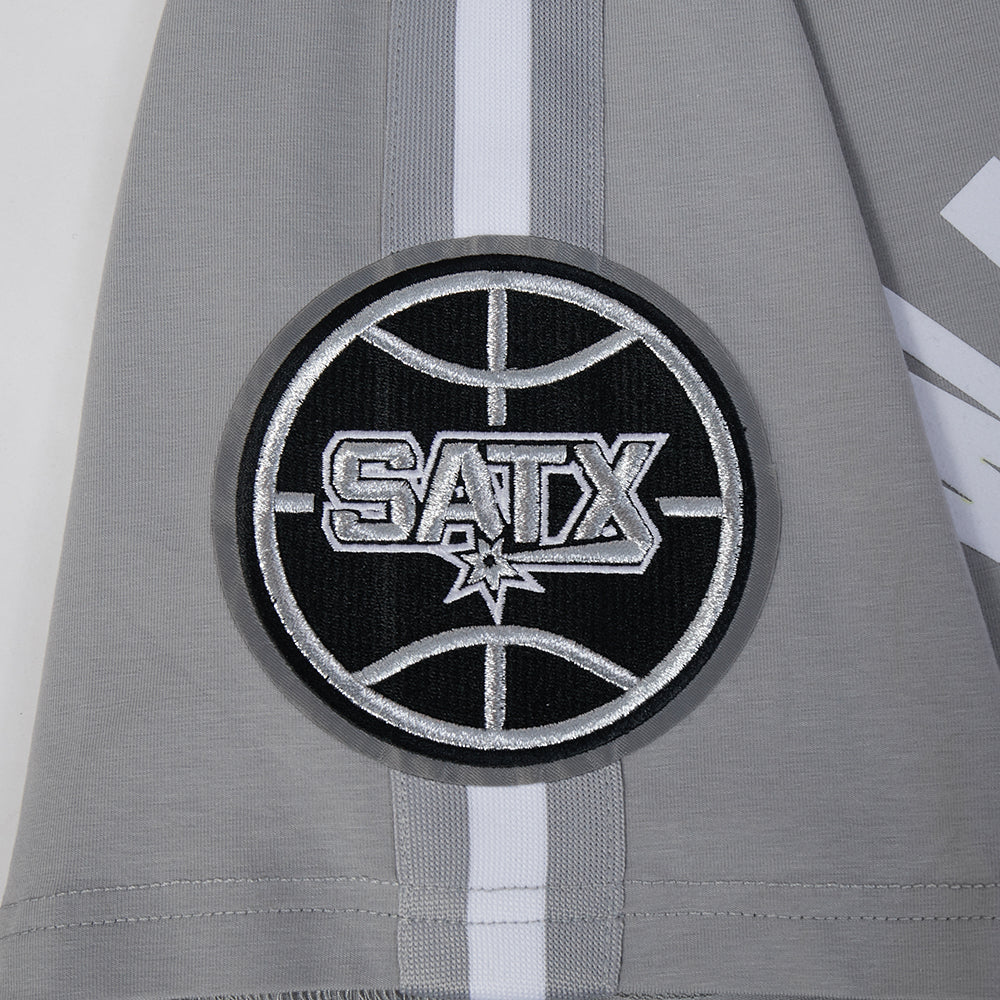 NBA SAN ANTONIO SPURS VICTOR WEMBANYAMA #1 CLASSIC PNN MEN'S SJ TAPI (GRAY) - Image 9