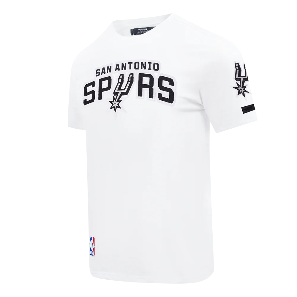 NBA SAN ANTONIO SPURS VICTOR WEMBANYAMA #1 CLASSIC PNN MEN'S SJ TEE (WHITE) - Image 4