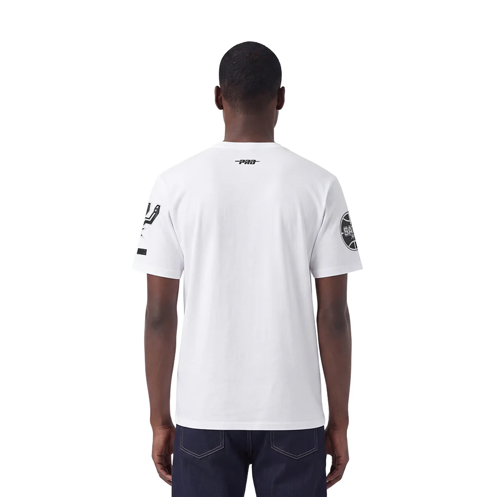 NBA SAN ANTONIO SPURS CLASSIC CHENILLE MEN'S SJ TEE (WHITE) - Image 2