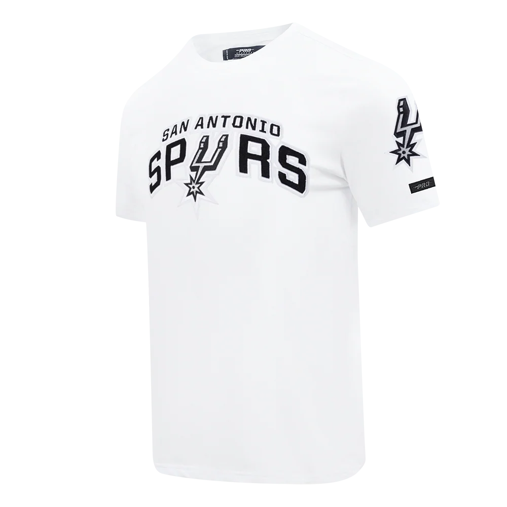 NBA SAN ANTONIO SPURS CLASSIC CHENILLE MEN'S SJ TEE (WHITE) - Image 4