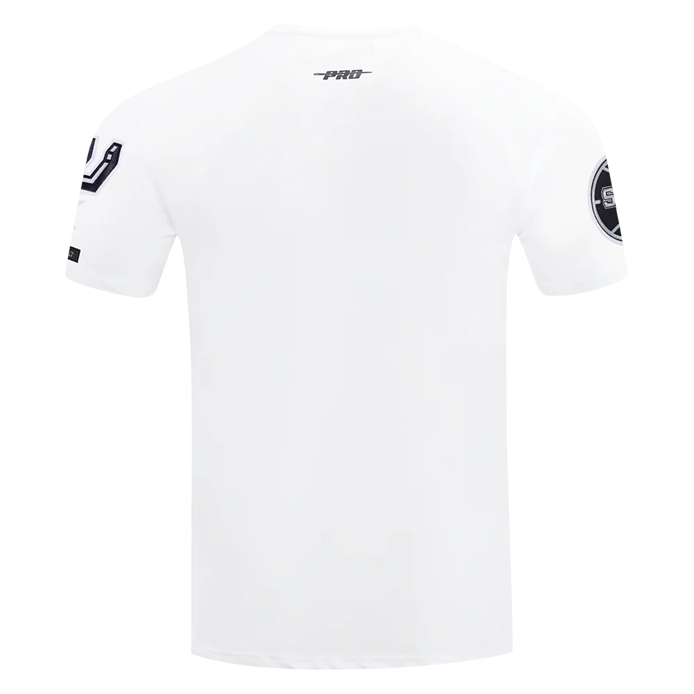 NBA SAN ANTONIO SPURS CLASSIC CHENILLE MEN'S SJ TEE (WHITE) - Image 5