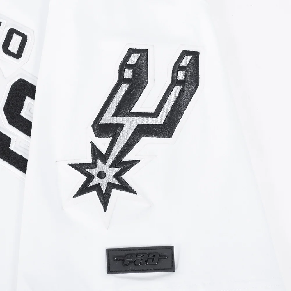 NBA SAN ANTONIO SPURS CLASSIC CHENILLE MEN'S SJ TEE (WHITE) - Image 7