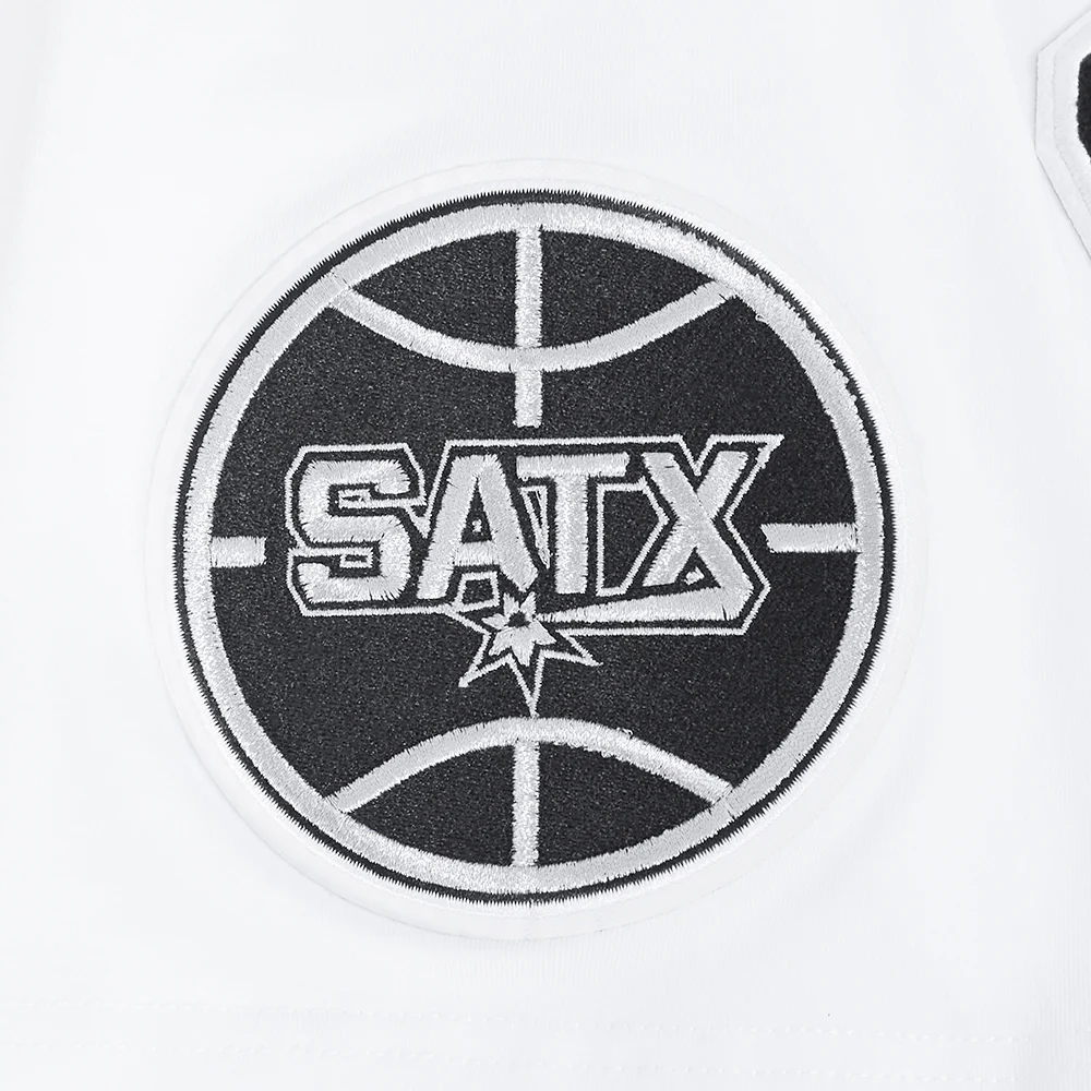NBA SAN ANTONIO SPURS CLASSIC CHENILLE MEN'S SJ TEE (WHITE) - Image 9