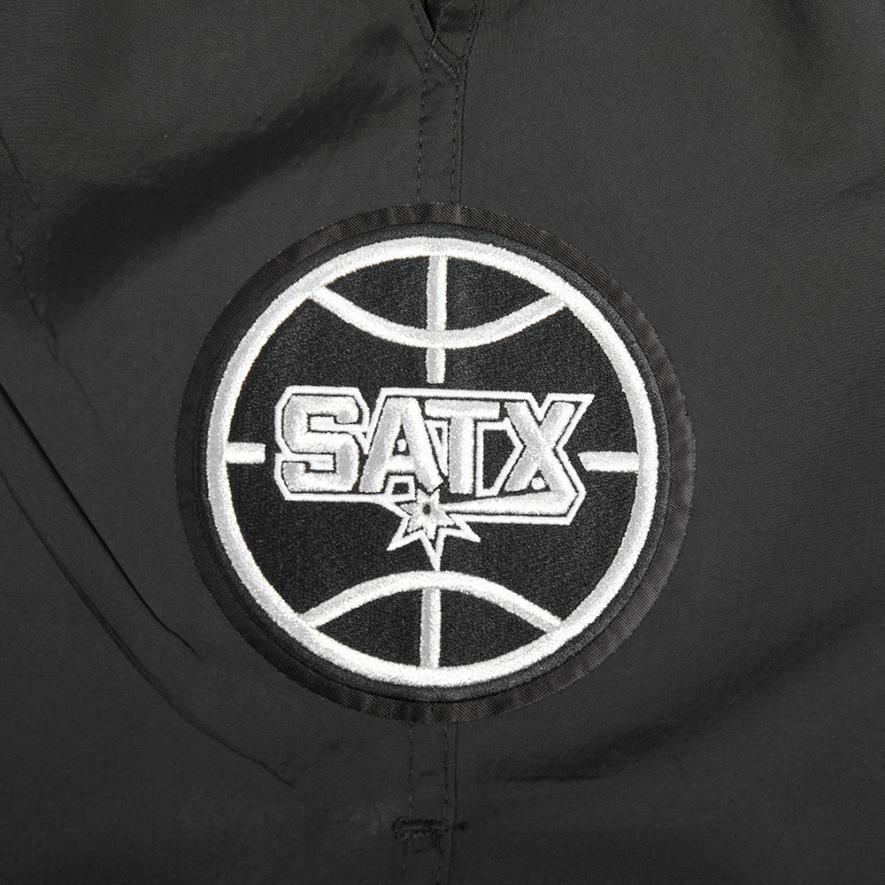 NBA SAN ANTONIO SPURS CLASSIC WOVEN MEN'S SHORT (BLACK) - Image 10