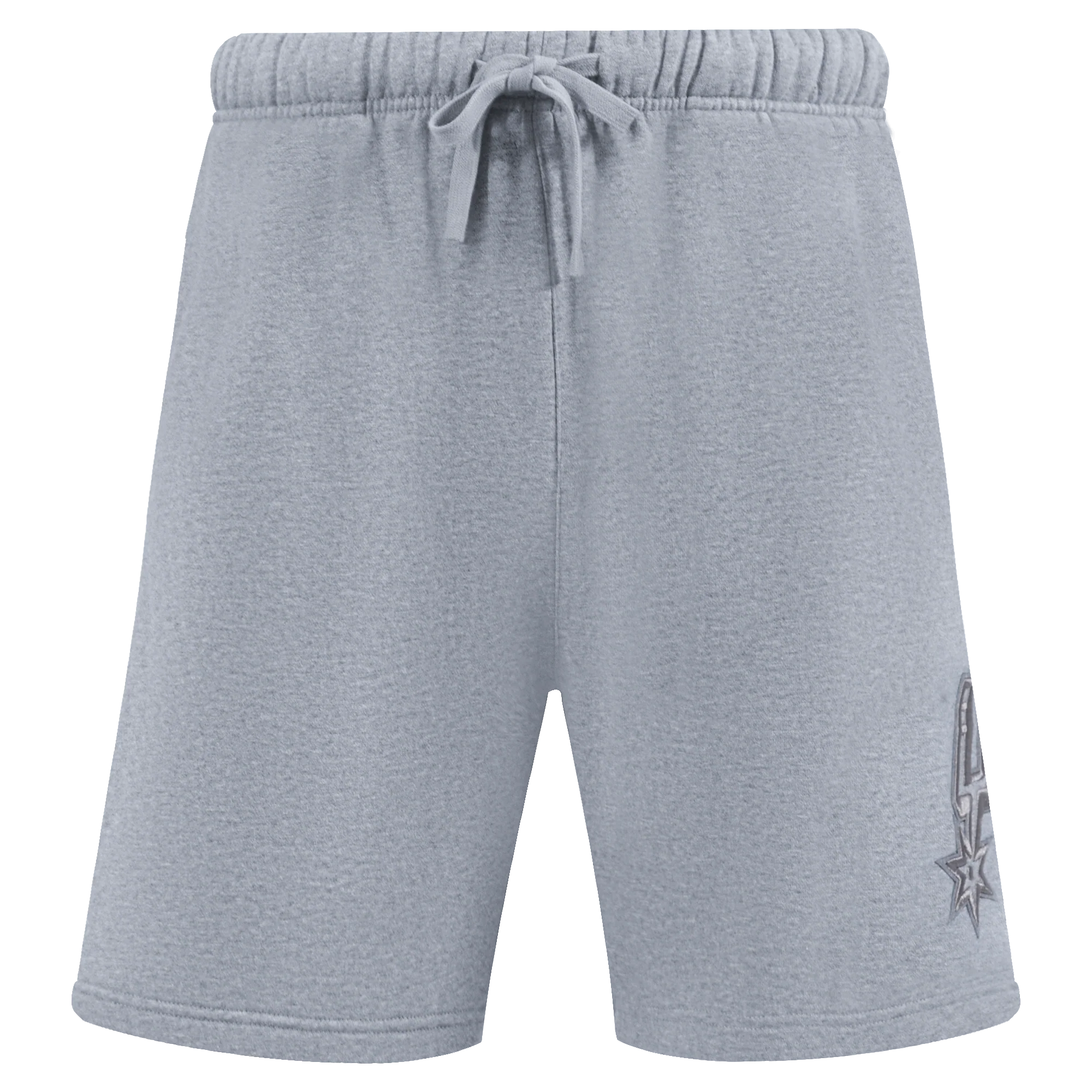NBA SAN ANTONIO SPURS NEUTRAL MEN'S SHORT (DARK HEATHER GRAY) - Image 2