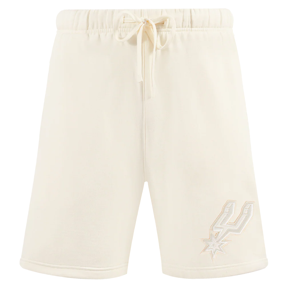 NBA SAN ANTONIO SPURS NEUTRAL MEN'S SHORT (EGGSHELL) - Image 2