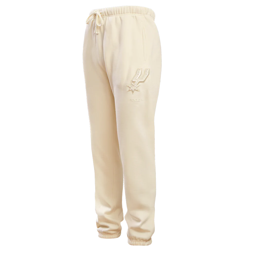 NBA SAN ANTONIO SPURS NEUTRAL MEN'S SWEATPANT (EGGSHELL) - Image 5