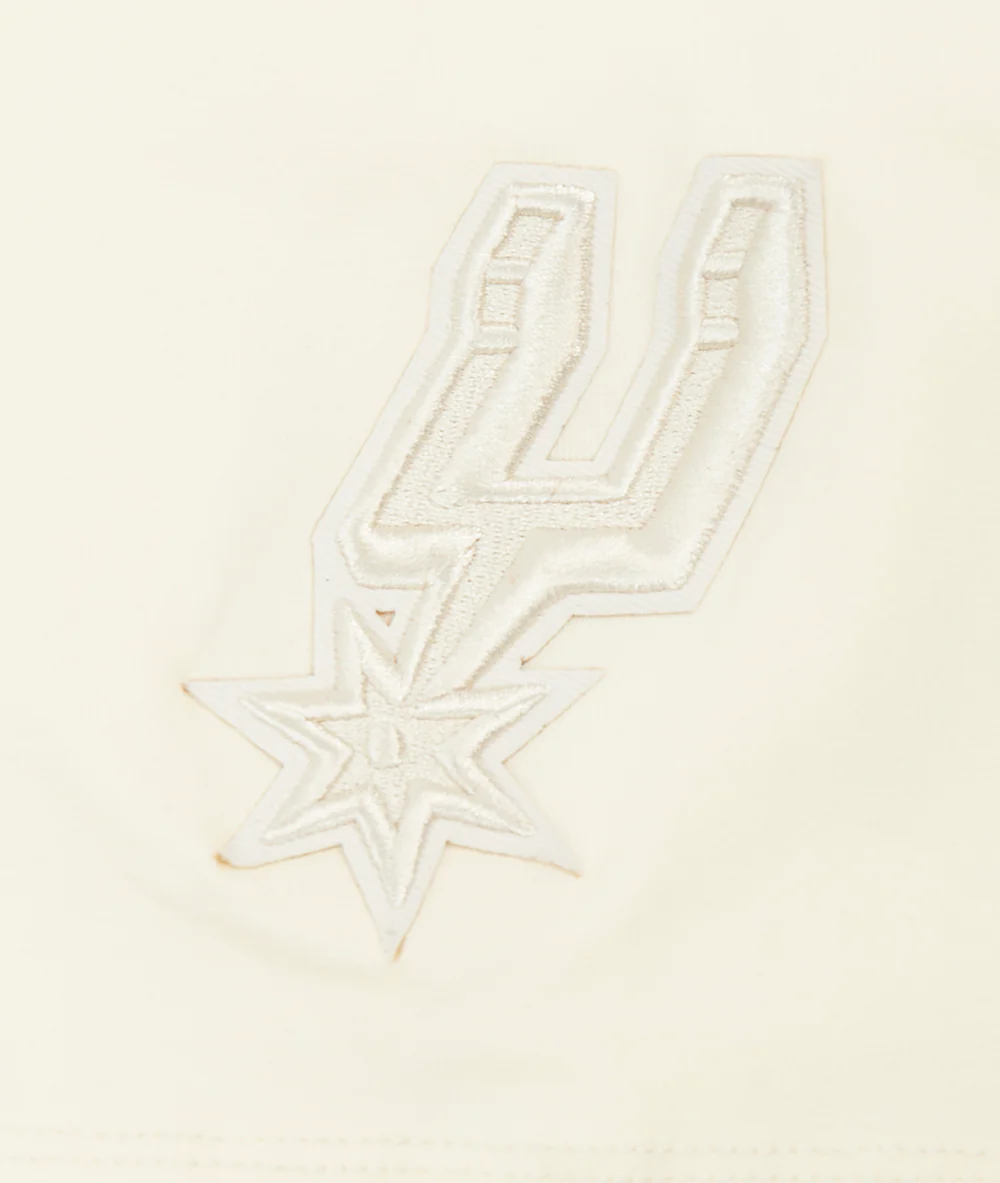 NBA SAN ANTONIO SPURS NEUTRAL WOMEN'S BOXY TEE (EGGSHELL) - Image 5