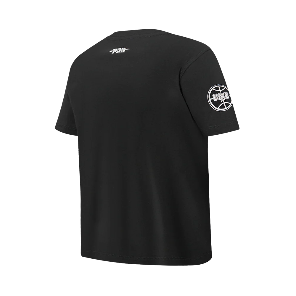NBA SAN ANTONIO SPURS CLASSIC BIG BOYS SJ TEE (BLACK) - Image 4