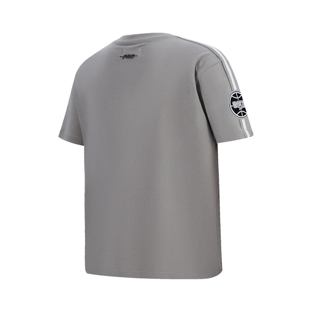 NBA SAN ANTONIO SPURS VICTOR WEMBANYAMA #1 CLASSIC PNN BIG BOY'S SS TAP (GRAY) - Image 4
