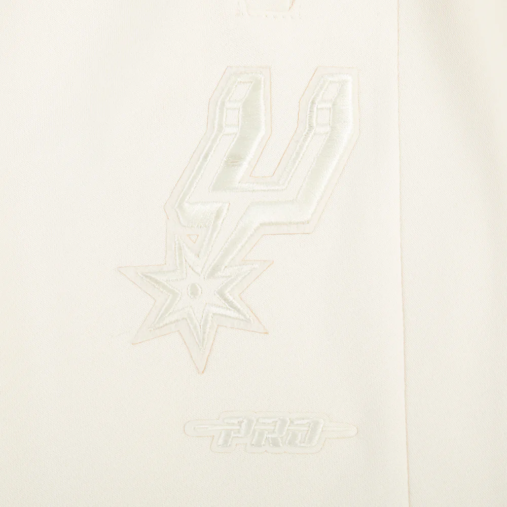NBA SAN ANTONIO SPURS NEUTRAL BIG BOYS FLEECE SWEATPANT (EGGSHELL) - Image 5