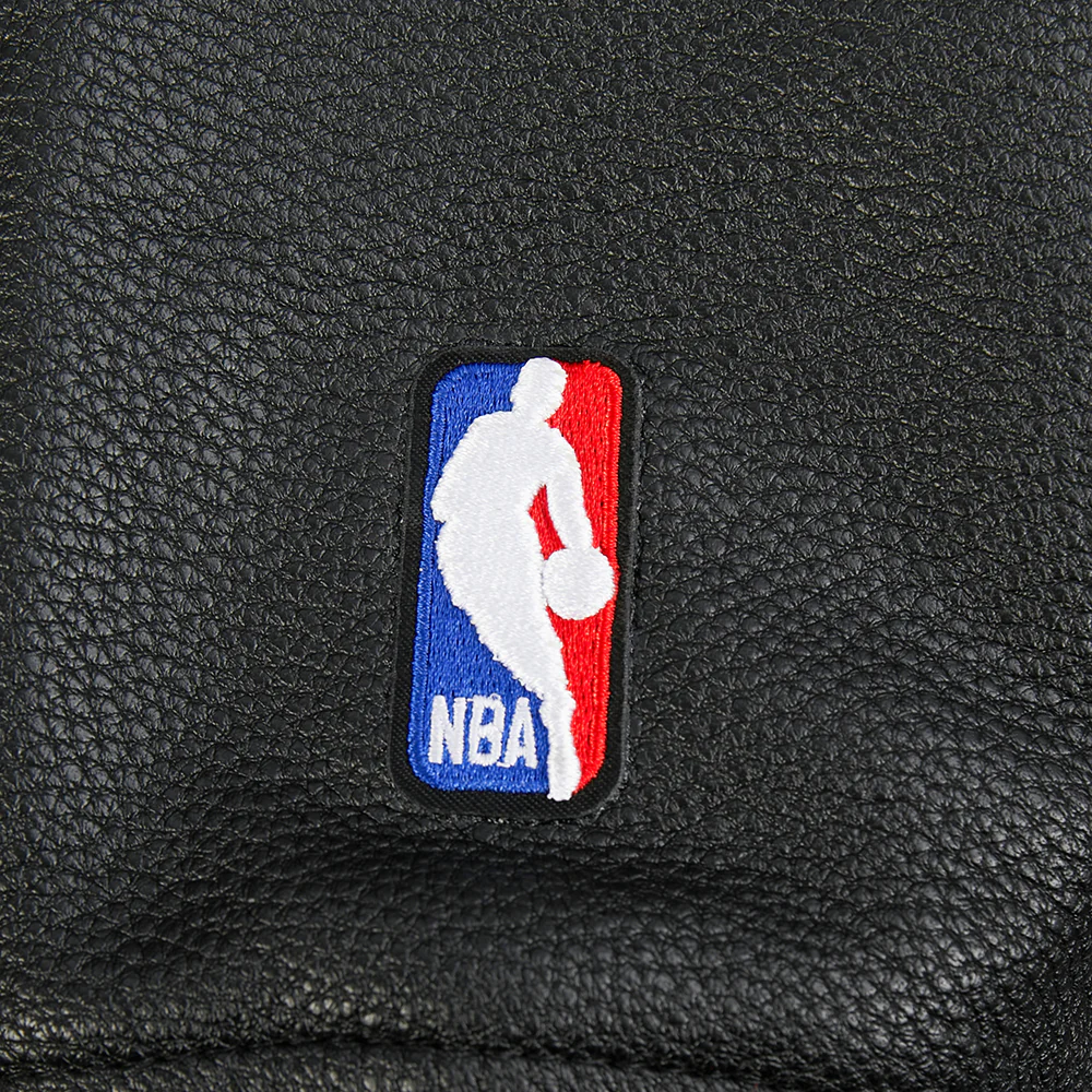 NBA SAN ANTONIO SPURS RETRO CLASSIC BIG BOYS RIB WOOL VARSITY JACKET (BLACK/GRAY) - Image 12