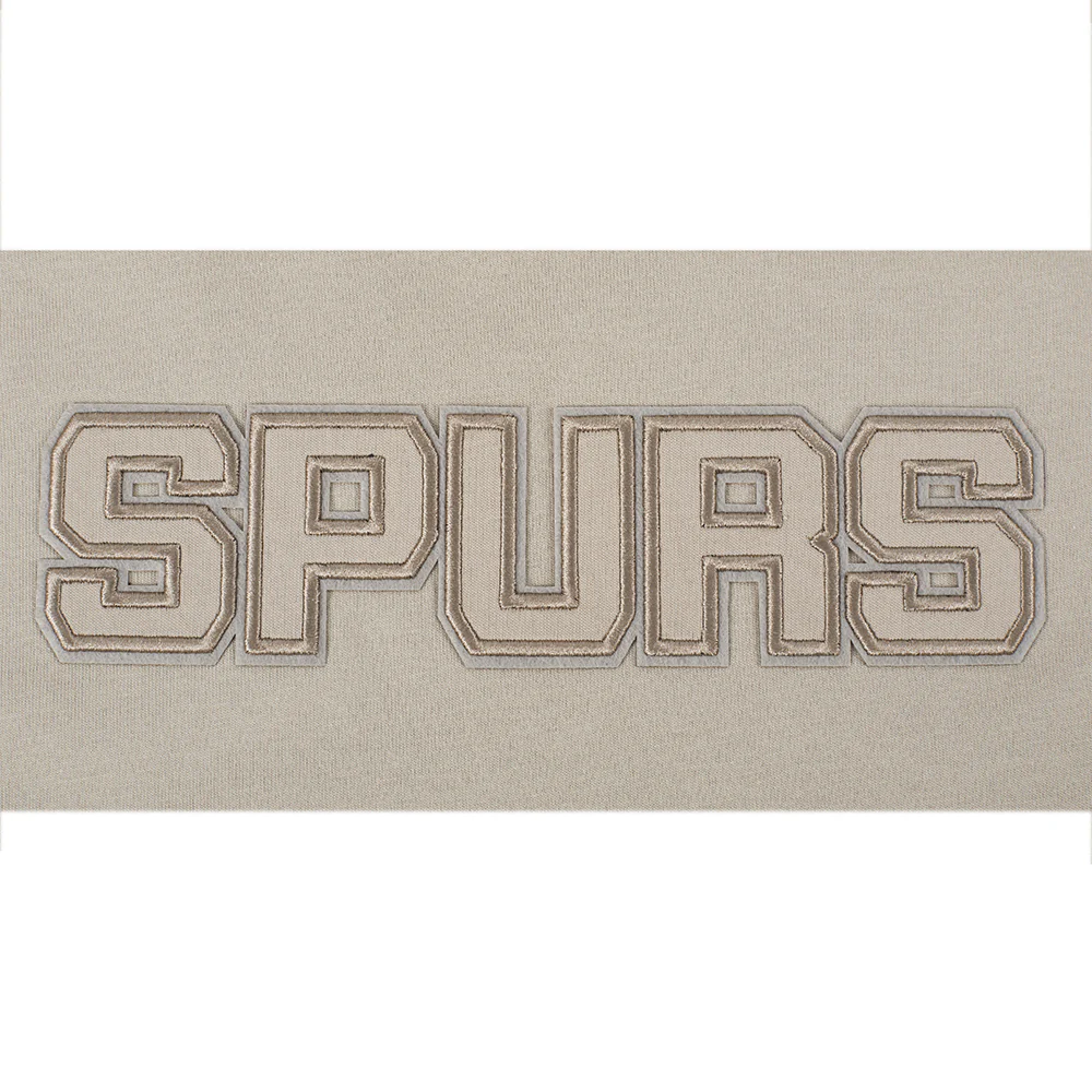 NBA SAN ANTONIO SPURS NEUTRAL BIG GIRLS SS BOXY TEE (TAUPE) - Image 6