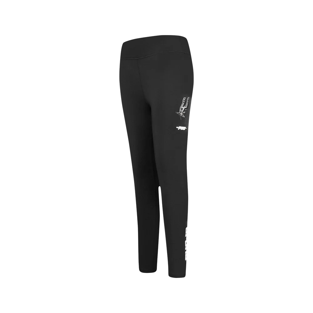 NBA SAN ANTONIO SPURS CLASSIC BIG GIRLS LEGGING (BLACK)