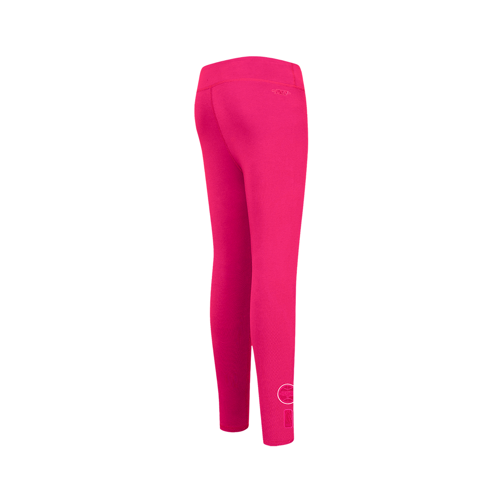 NBA SAN ANTONIO SPURS TRIPLE PINK BIG GIRLS LEGGING (BEETROOT PURPLE) - Image 3