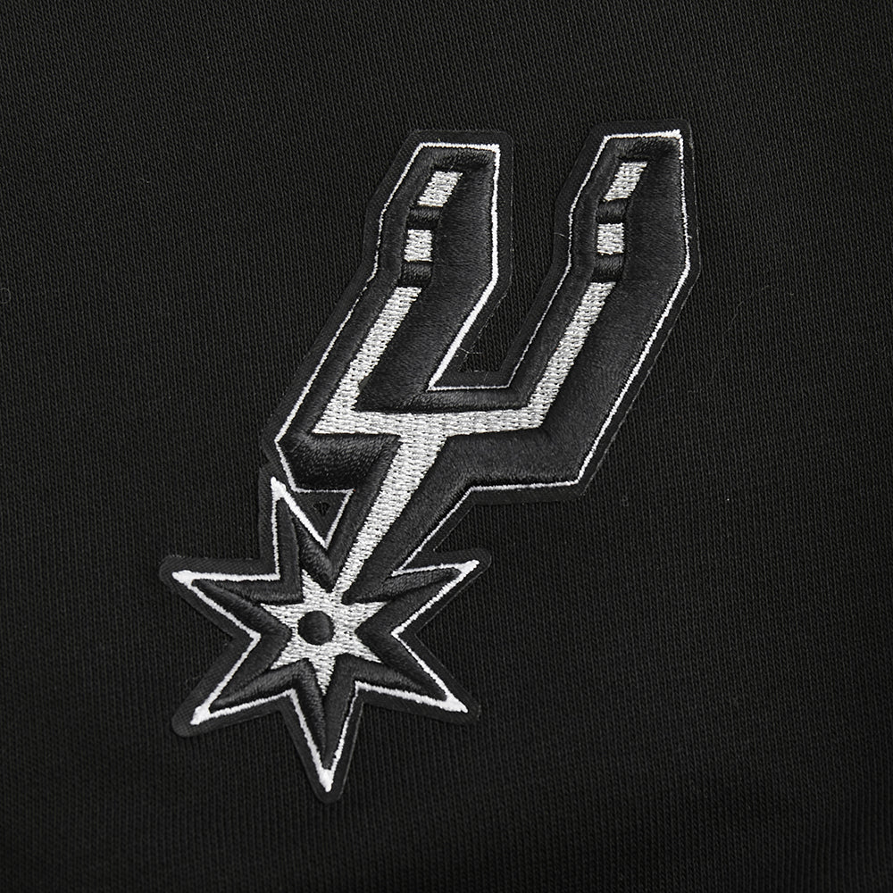 NBA SAN ANTONIO SPURS WINGSPAN WOMEN'S CREWNECK SWEATSHIRT (BLACK) - Image 12
