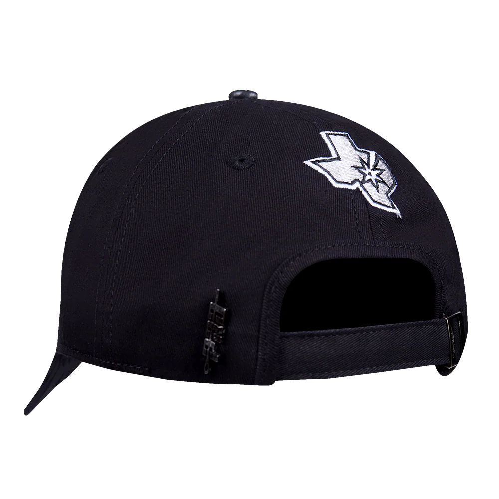 NBA SAN ANTONIO SPURS JEWELS WOMEN'S DAD HAT (BLACK) - Image 3