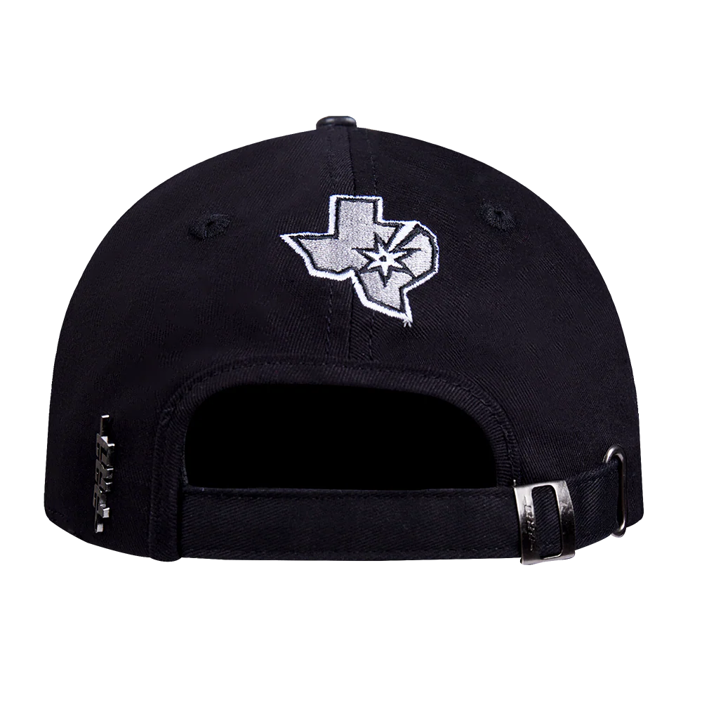 NBA SAN ANTONIO SPURS JEWELS WOMEN'S DAD HAT (BLACK) - Image 4