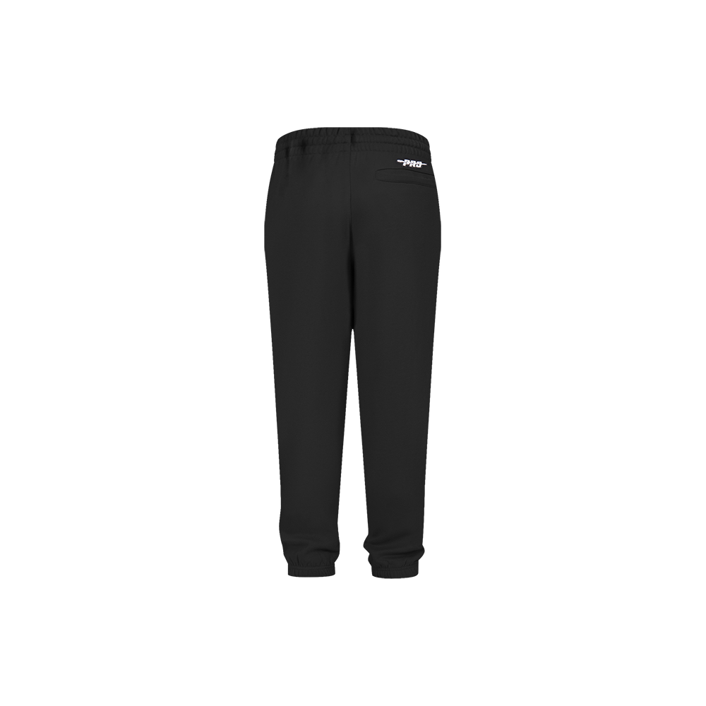 NBA SAN ANTONIO SPURS CLASSIC LITTLE BOYS FLEECE SWEATPANT (BLACK) - Image 4