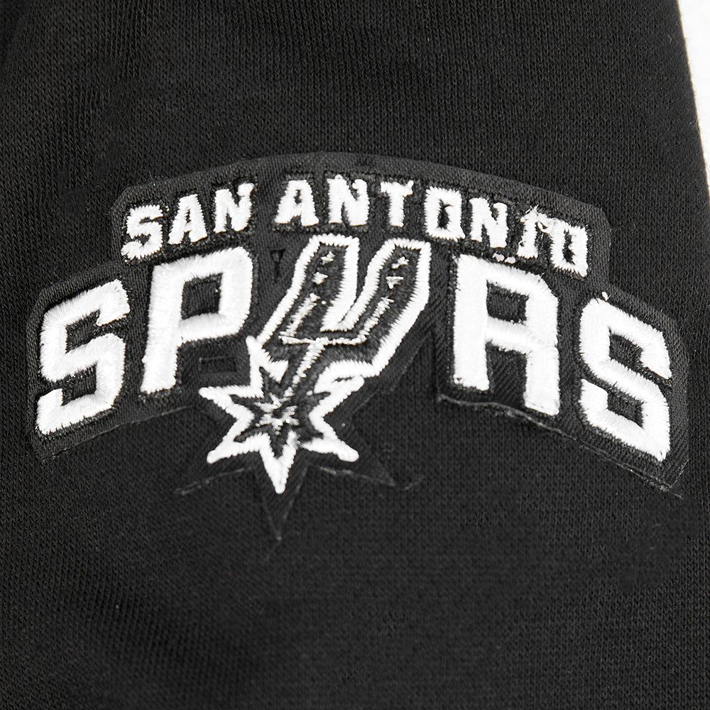 NBA SAN ANTONIO SPURS CLASSIC TODDLER BOYS FLEECE PULLOVER HOODIE (BLACK) - Image 5