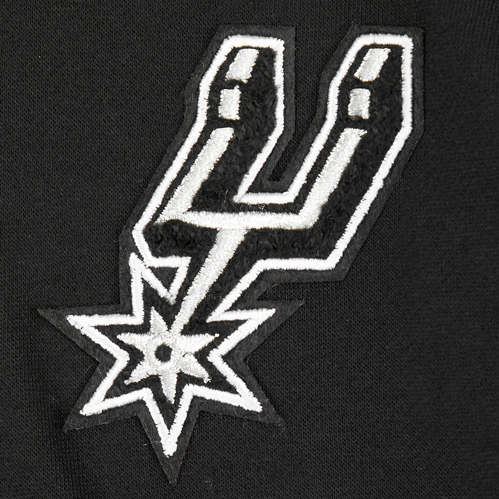 NBA SAN ANTONIO SPURS CLASSIC TODDLER BOYS FLEECE PULLOVER HOODIE (BLACK) - Image 7