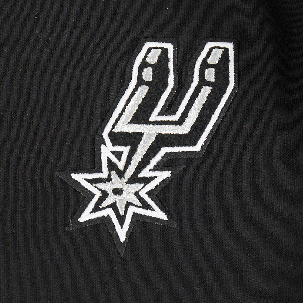 NBA SAN ANTONIO SPURS CLASSIC TODDLER GIRLS SHORT SLEEVE BOXY TEE (BLACK) - Image 5