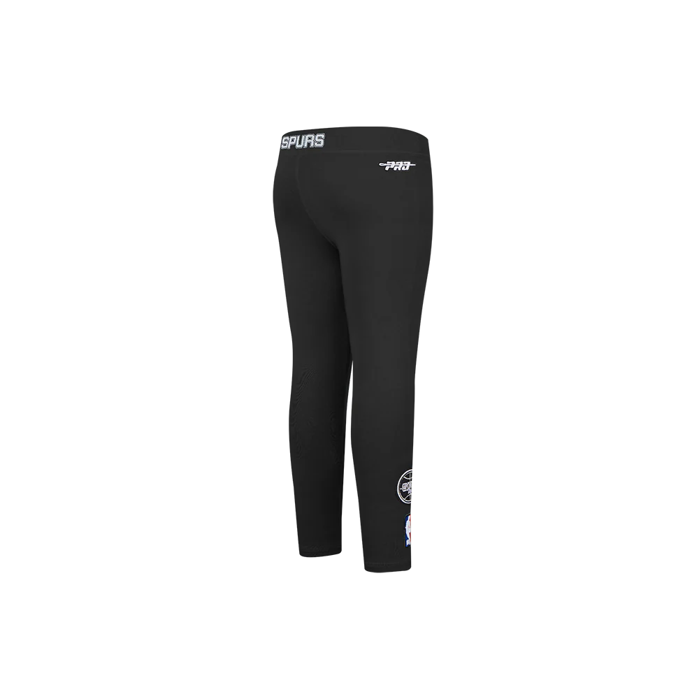 NBA SAN ANTONIO SPURS CLASSIC TODDLER GIRLS LEGGING (BLACK) - Image 3