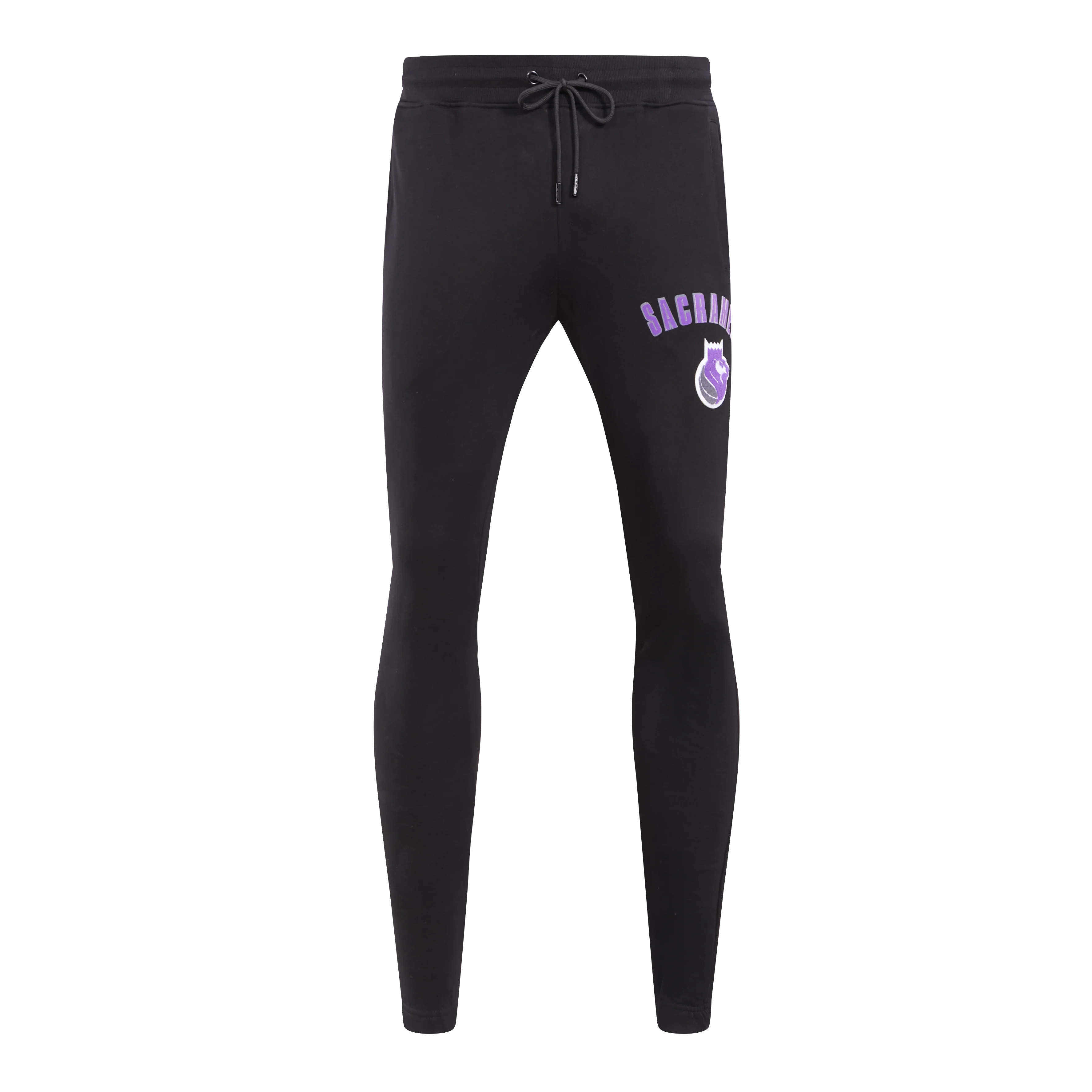 NBA SACRAMENTO KINGS CLASSIC BRISTLE MEN'S SWEATPANT (BLACK) - Image 7