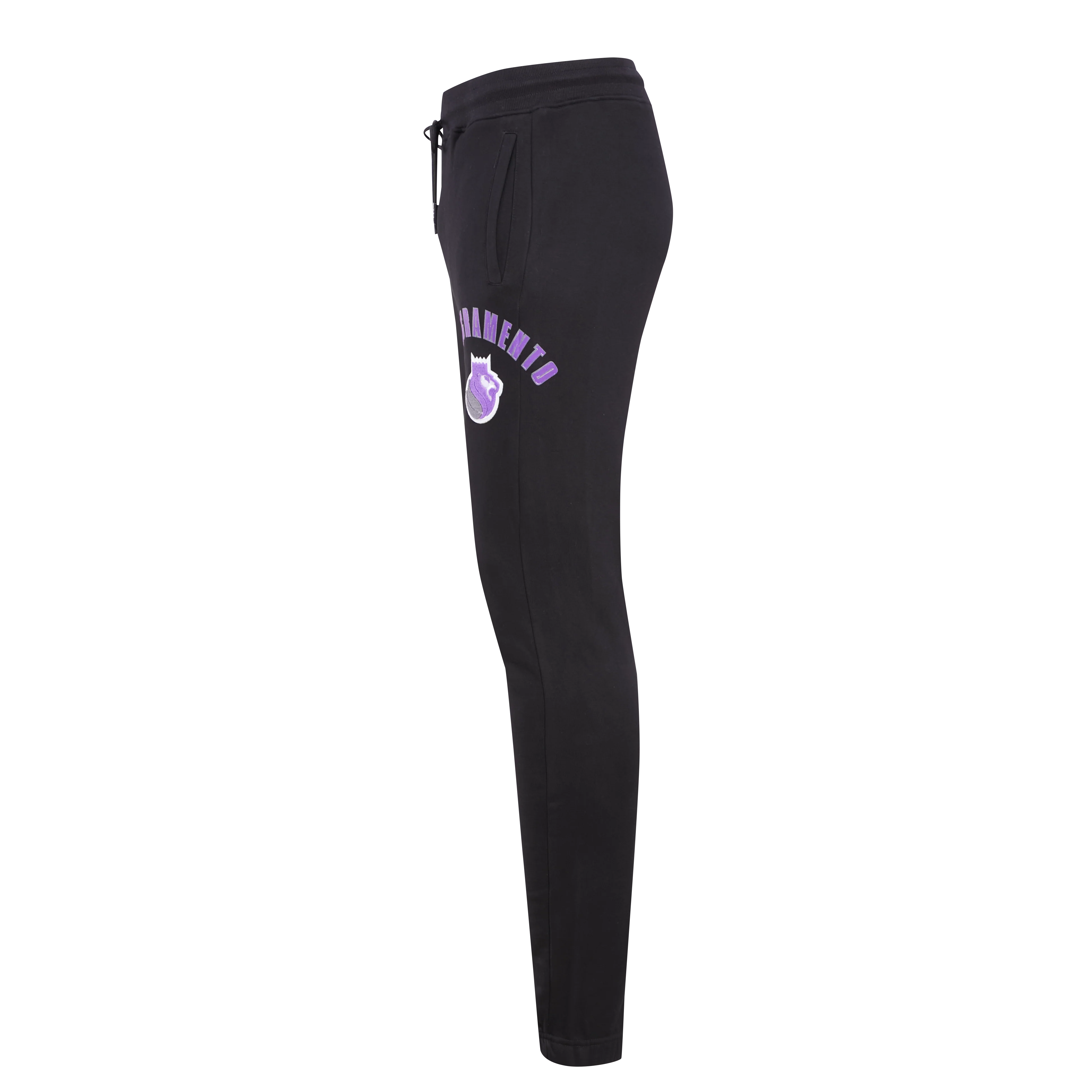 NBA SACRAMENTO KINGS CLASSIC BRISTLE MEN'S SWEATPANT (BLACK) - Image 9